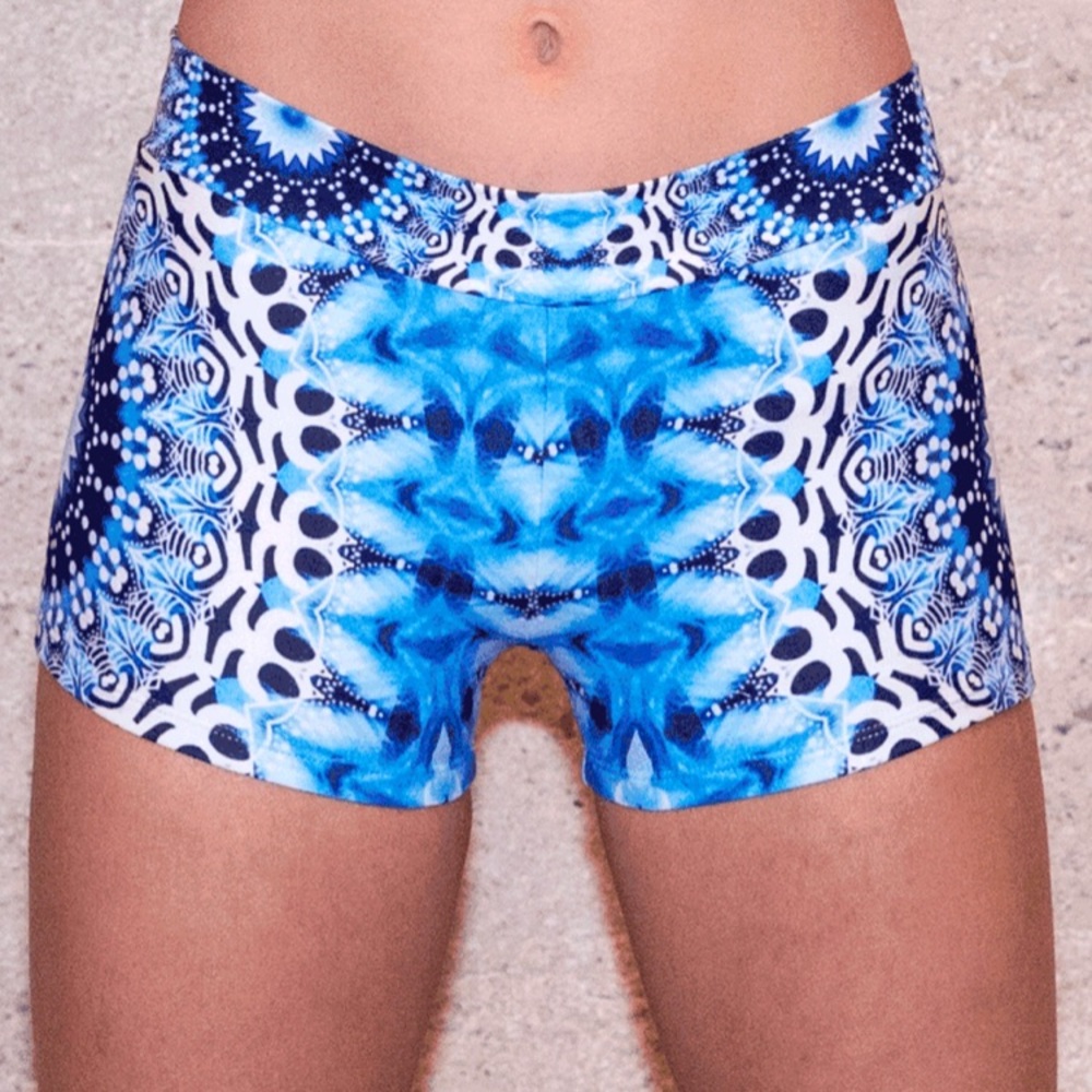 Wolven Thread Blue Dream Shorts